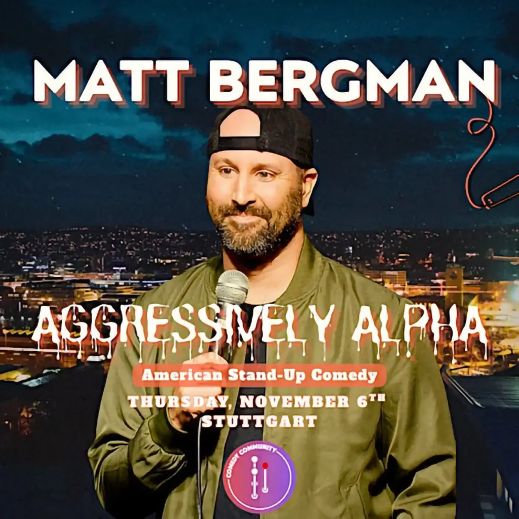 Matt Bergmann - American Stand-Up Comedy im Theater am Olgaeck, Stuttgart