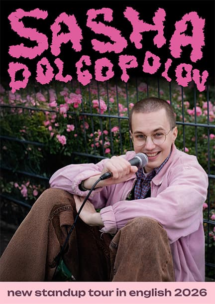 Sasha Dolgopolov - Stand-Up Comedy, Live im Theater am Olgaeck in Stuttgart